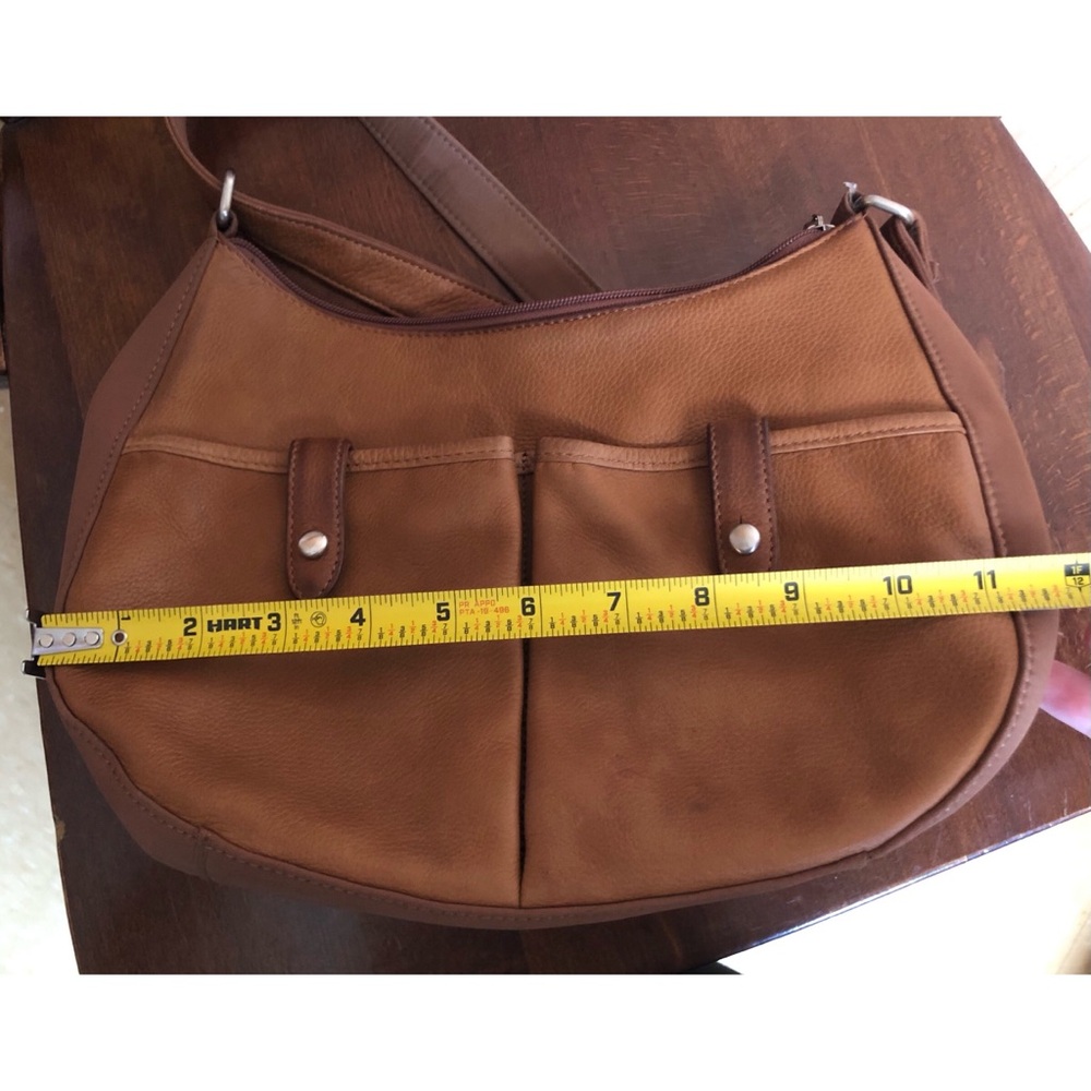 Vintage leather Fossil shoulder bag - Picture 7 of 7